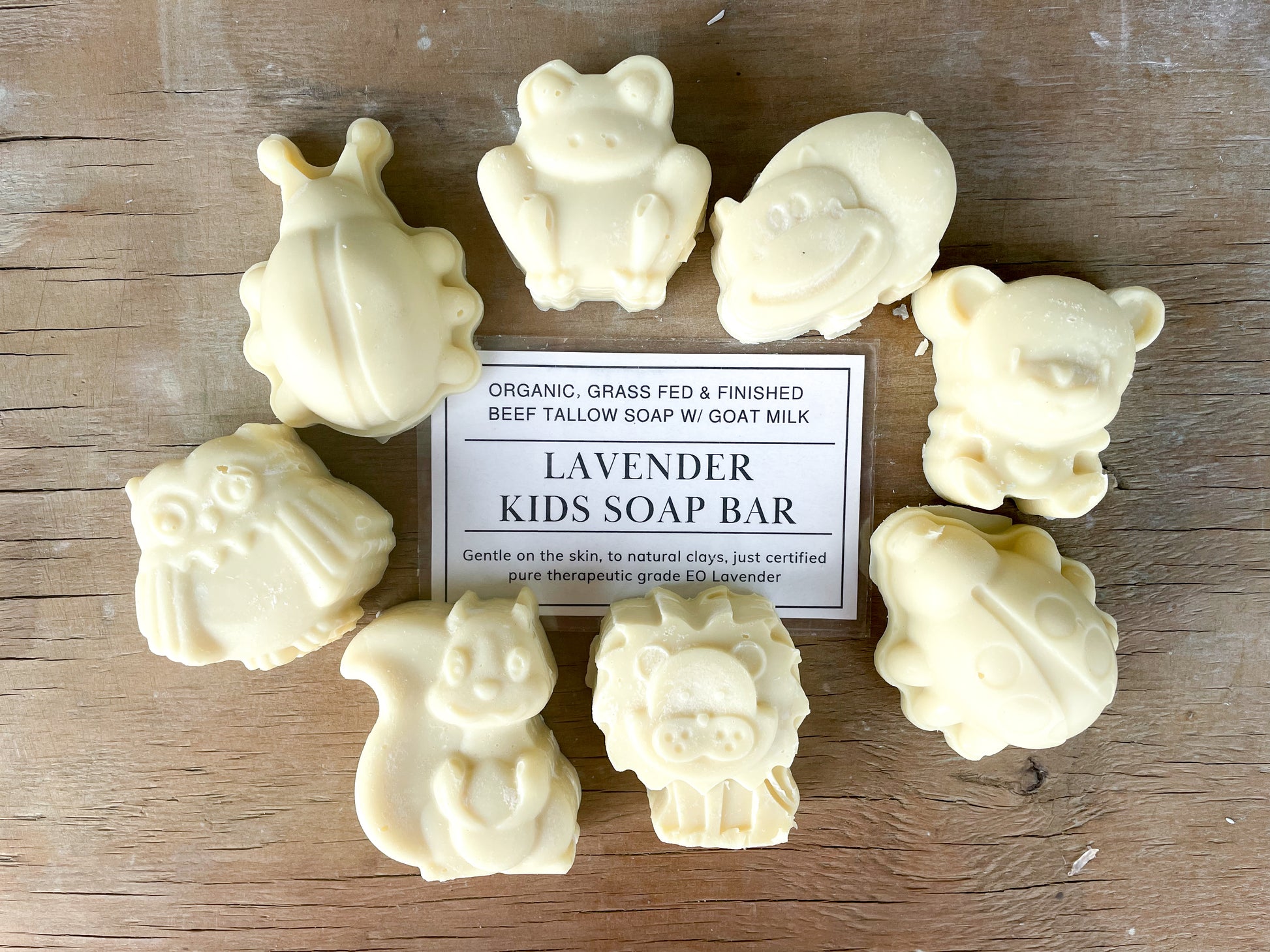 Kid's Tallow Animal Soaps