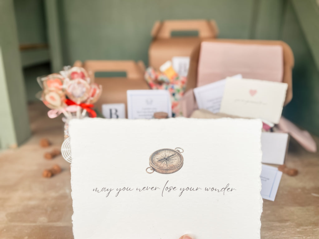 "May You Never Lose Your Wonder" Boy's Box