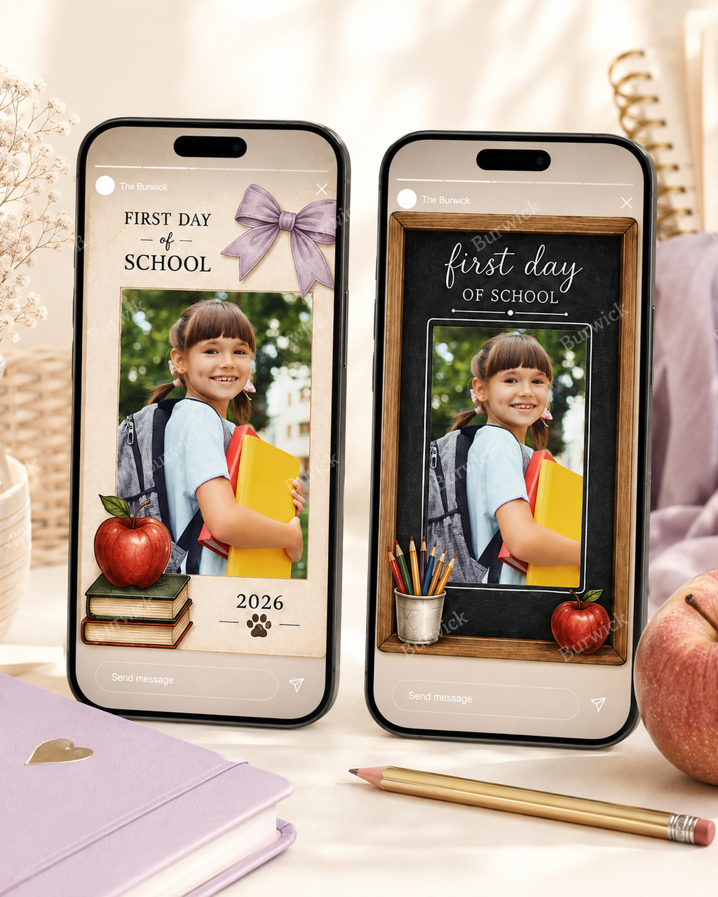 Back To School Digital Sticker Pack
