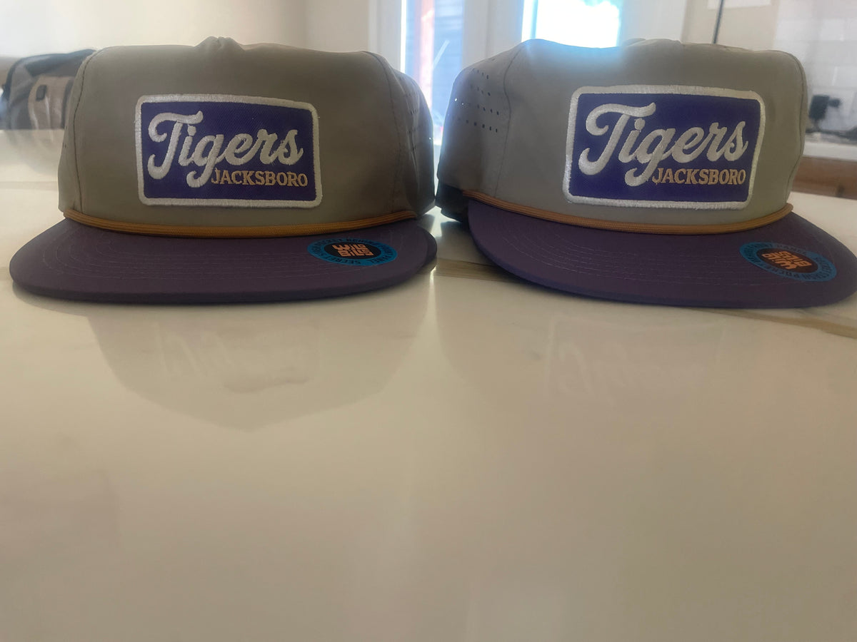 Tigers Purple and Gold Hat