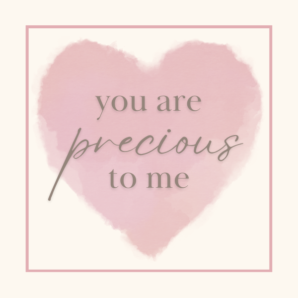 "You Are Precious To Me" Women's Magnet