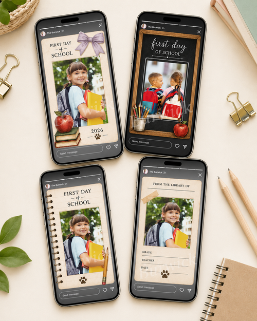 Back To School Digital Sticker Pack