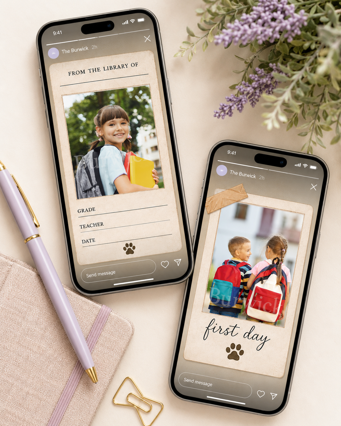 Back To School Digital Sticker Pack